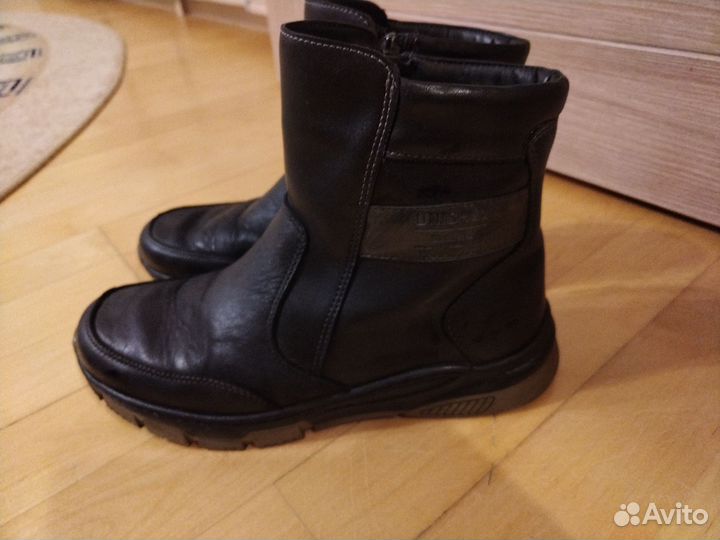 Мужские кожаные ботинки