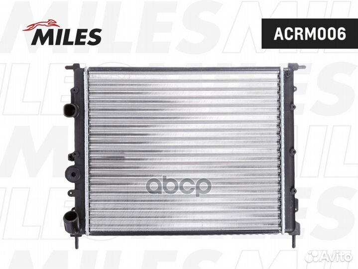 Радиатор renault logan/megane 1.4/1.6 04- acrm0