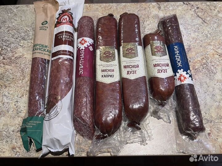 Колбасы огромный выбор,отправка из Беларуси