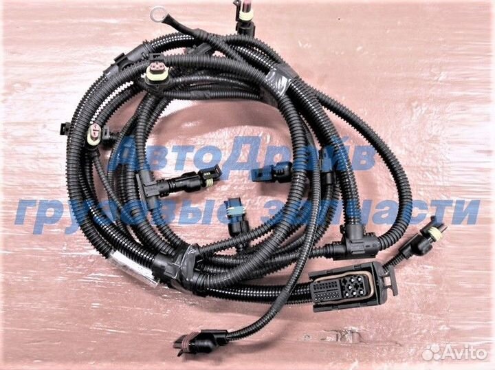 Коса проводов в бампер Ивеко Стралис