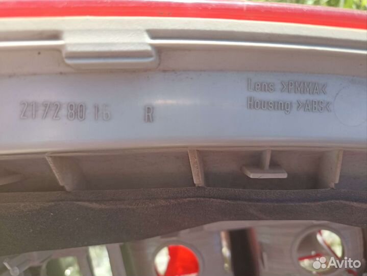 Фонарь задний правый opel zafira