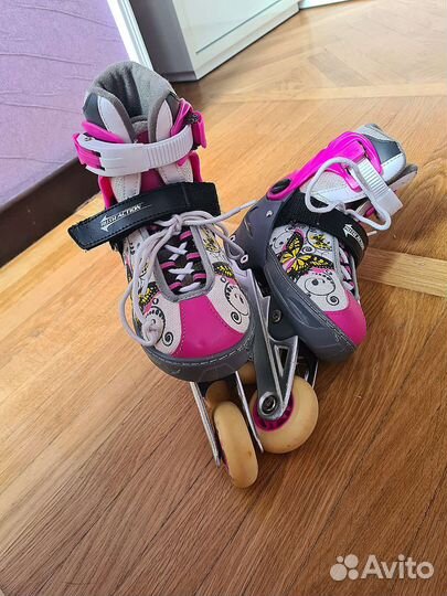 Роликовые коньки детские раздвижные