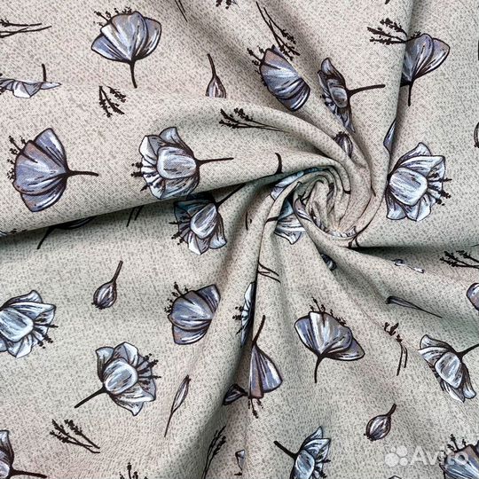 Льняные ткани на отрез от 1м