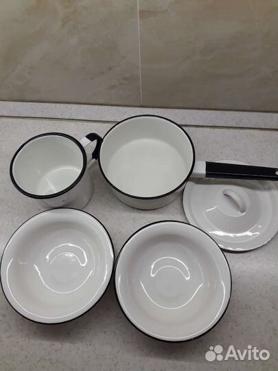 Посуда эмалированная СССР