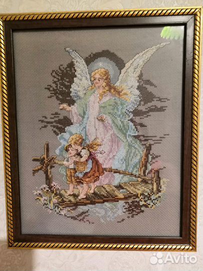 Картина вышитая крестом