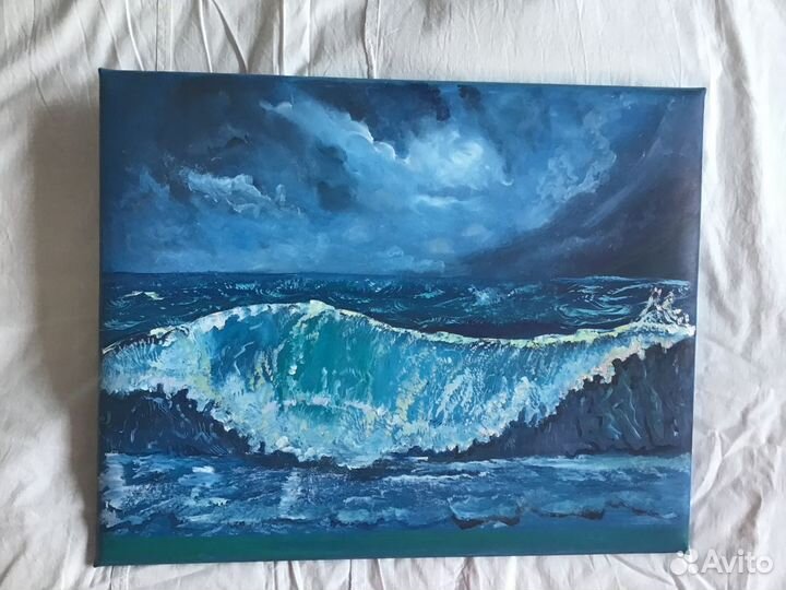 Картина маслом на холсте пейзаж