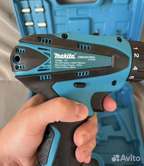 Новый шуруповерт makita