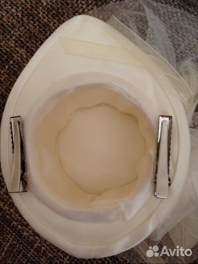 Свадебная шляпка