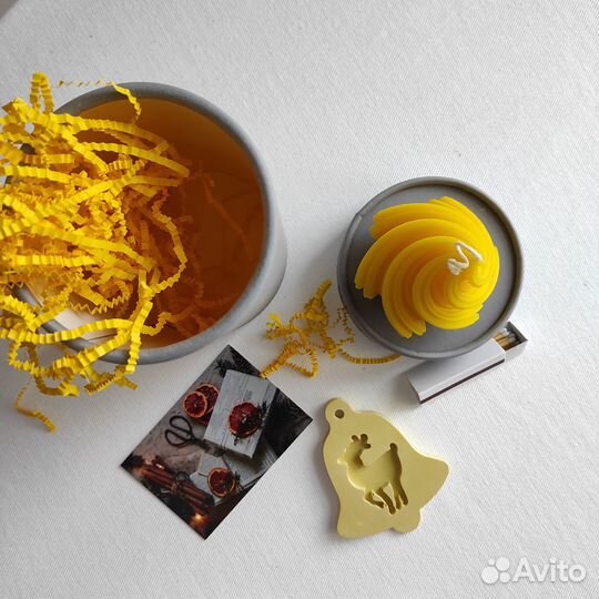 Новогодние наборы свечей