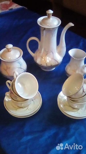 Сервиз кофейный СССР фарфор