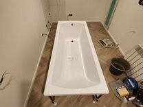 Новая акриловая ванна 170х70