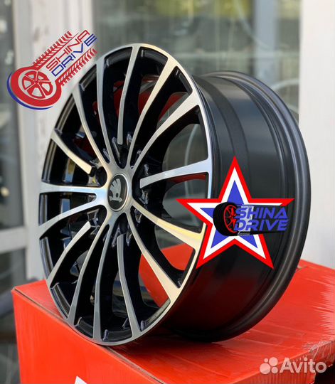 Диски Skoda VAG R17 5x112 Black polished