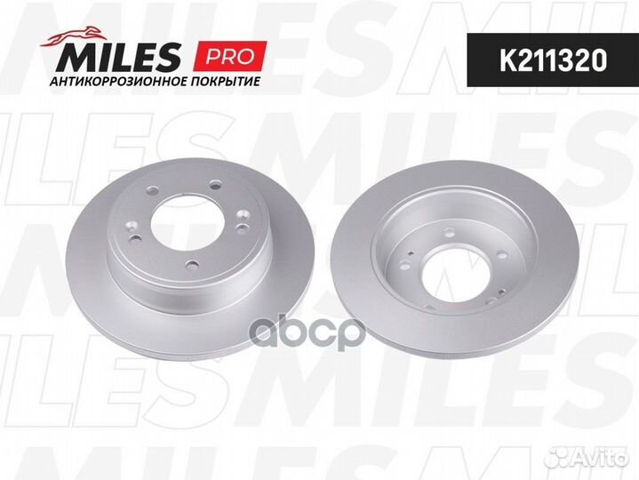 Диск тормозной hyundai i30/KIA ceed 12- задний