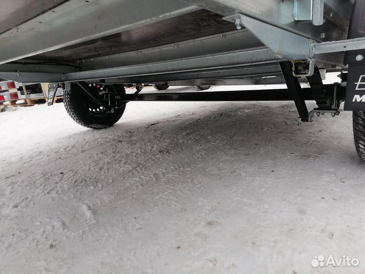 Прицеп для двух снегоходов мзса 817718.022