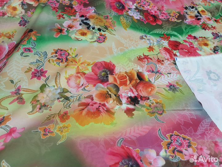 Шёлк армани, остатки на метраж