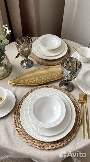 Столовый сервиз фарфор турция