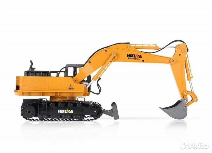 Радиоуправдяемый экскаватор-бульдозер гусеничный