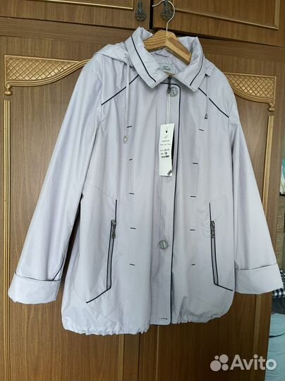 Куртка плащ женский размер 52-54-56-58