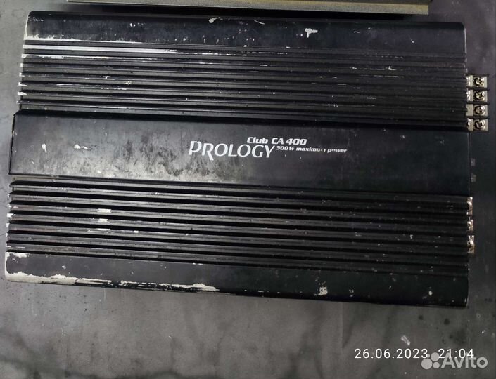 Усилитель 4х канальный бу