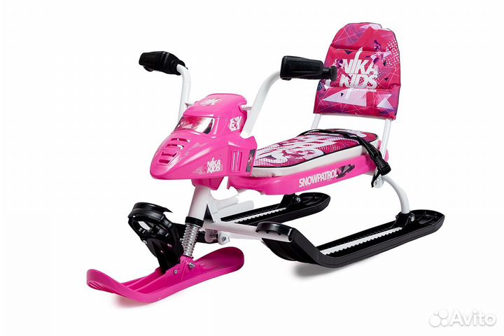 Снегокат, Nika - Snowpatrol (снд2), Белый / Черный