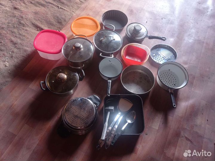 Кастрюли для дачи