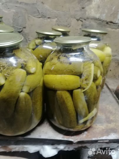 Огурцы соленые