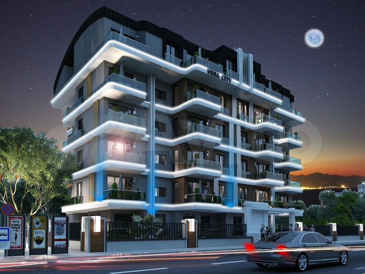 3-к. квартира, 105 м² (Турция)