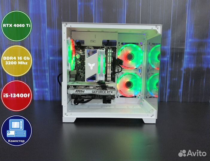 Геймерский комп i5-RTX4060Ti-16DDR4-MYW4593102-B760