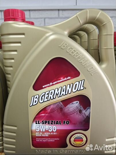 Моторное масло JB German Oil F0 LL 5w-30 (4 л)