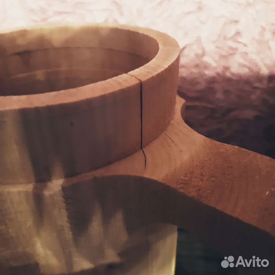 Пивная деревянная кружка за 2 шт