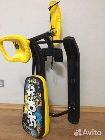 Детский снегокат бу