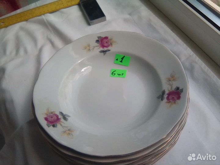 Тарелки -СССР -разные