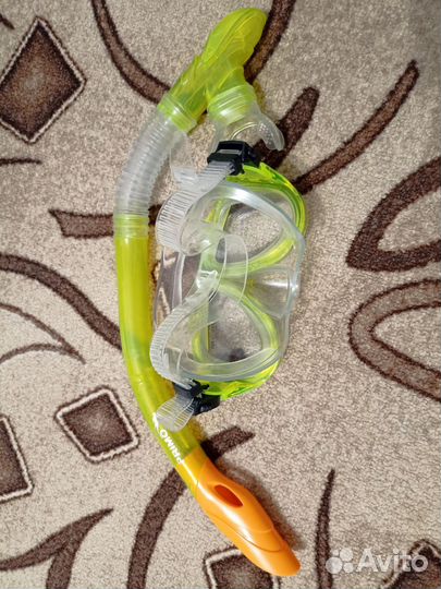 Очки для плавания+трубка
