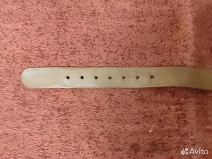 Ремень из натуральной кожи ручной работы