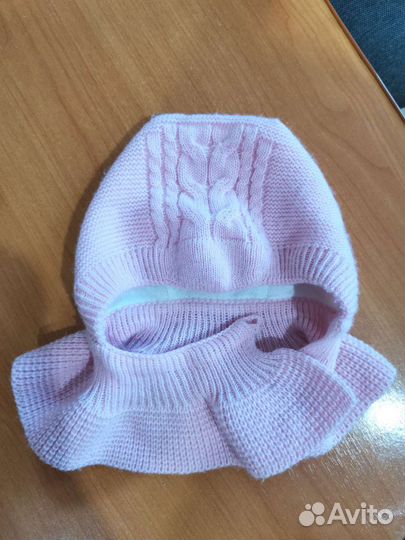 Шапка шлем для девочки