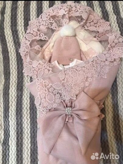 Конверт на выписку для девочки