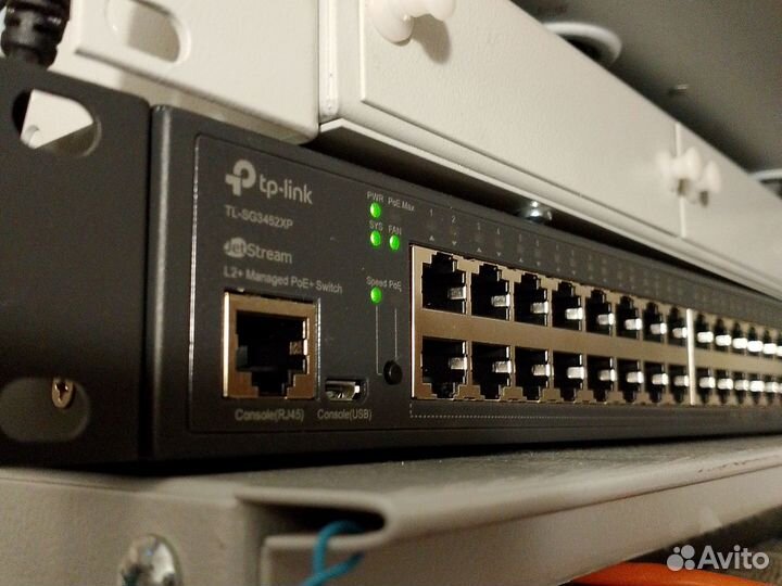 POE-коммутатор TP-Link TL-SG3452XP