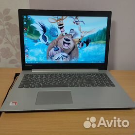 Мощный ноутбук Lenovo AMD/4GB/2видеокарты