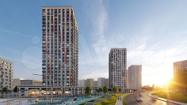 1-к. квартира, 41,4 м², 8/13 эт.