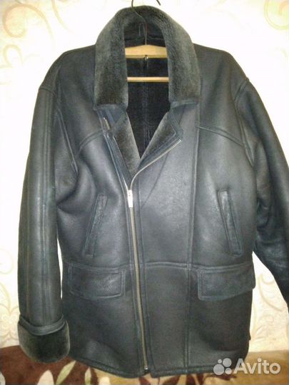 Дубленка натуральная мужская XL