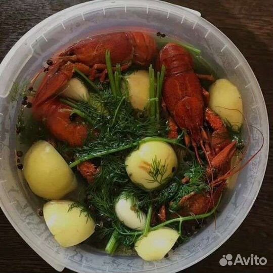 Калмыцкие живые и свежесваренные раки