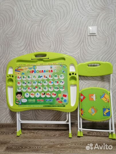 Детский стол и стульчик от 3х до 7 лет