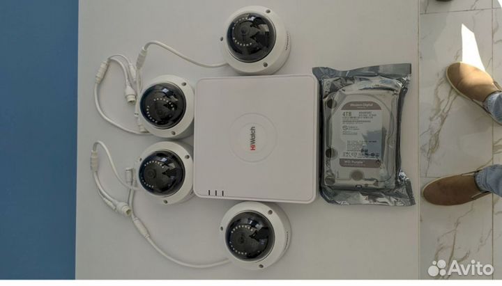 Комплект видеонаблюдения