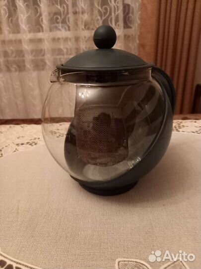 Чайник заварной стеклянный