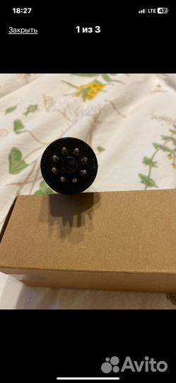 Радиолампа 6B4G Sylvania