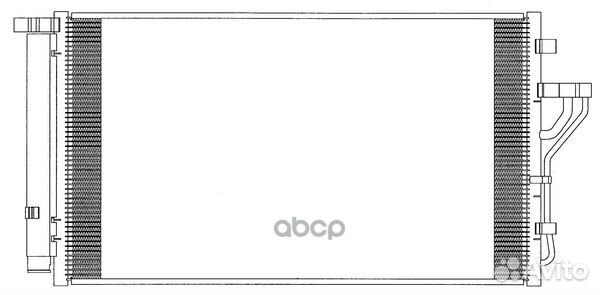 Радиатор KIA Sportage 2010/ Hyundai I35 2010