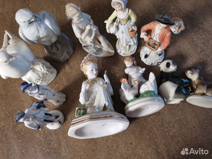 Статуэтки СССР и Германии