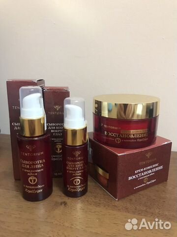 Сыворотка, крем восстановление Тенториум