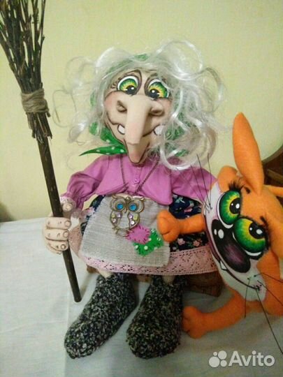 Кукла текстильная