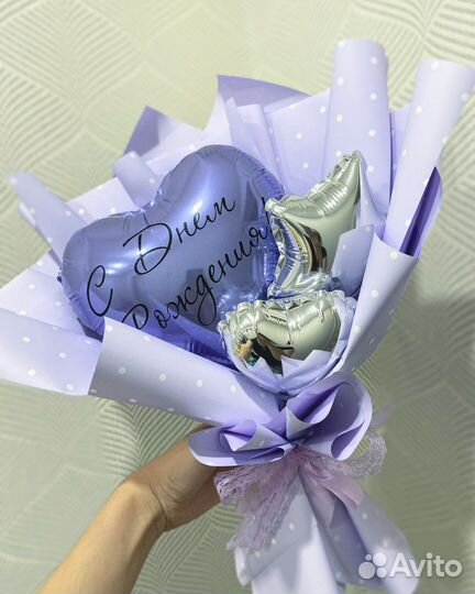 Мини-букет из шаров